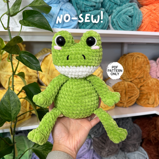 No Sew Frog Crochet Pattern