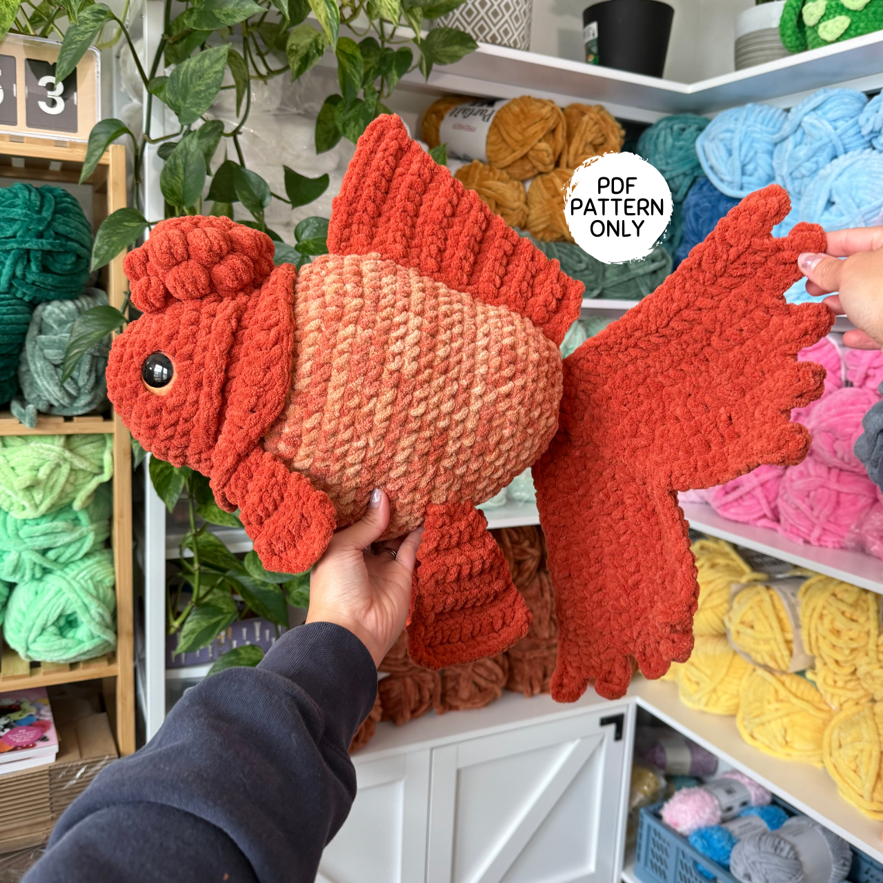 Greta the Goldfish Pattern