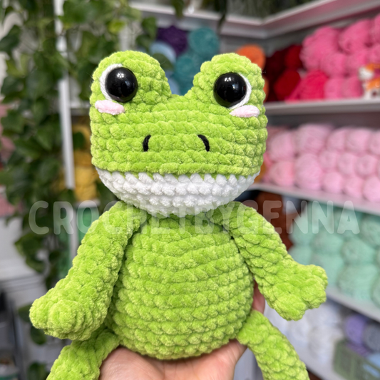 No Sew Frog Crochet Pattern