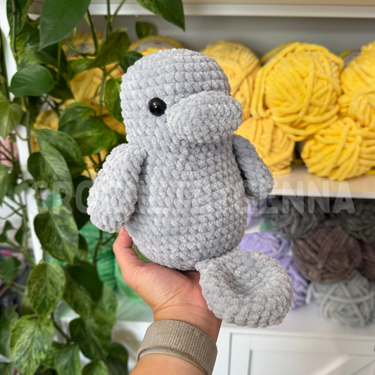 No Sew Manatee Crochet Pattern