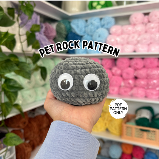 Pet Rock Crochet Pattern