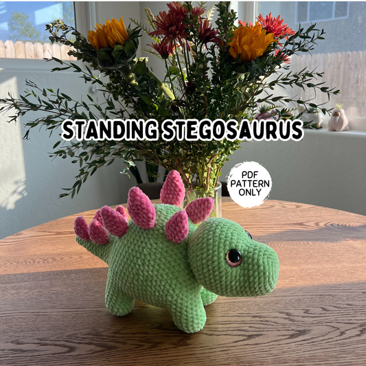 Stegosaurus Crochet Pattern