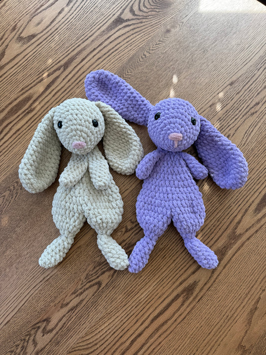 Jumbo Beige Bunny Snuggler Plushie