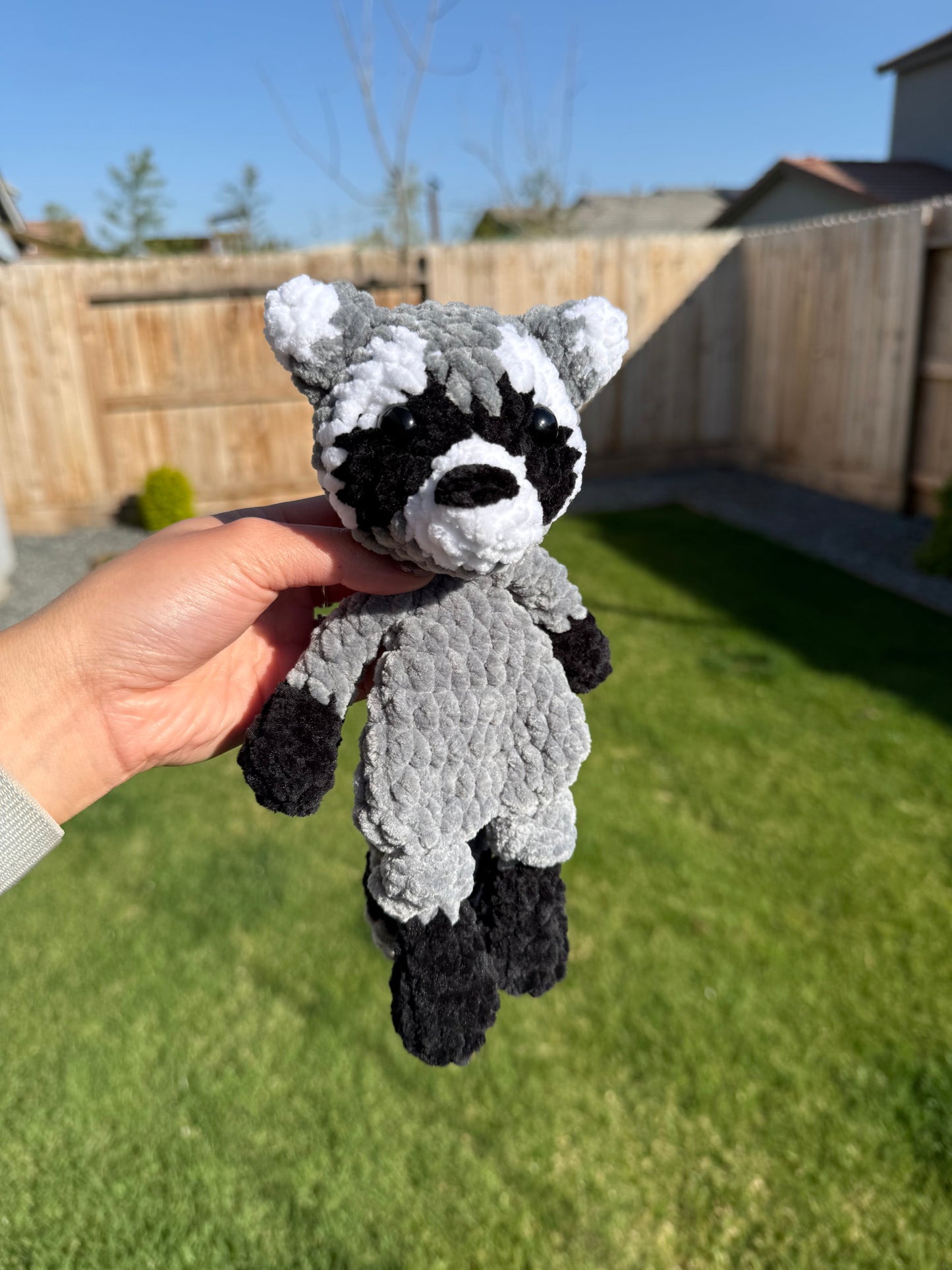 Rhodes the Raccoon Mini Snuggler Plushie