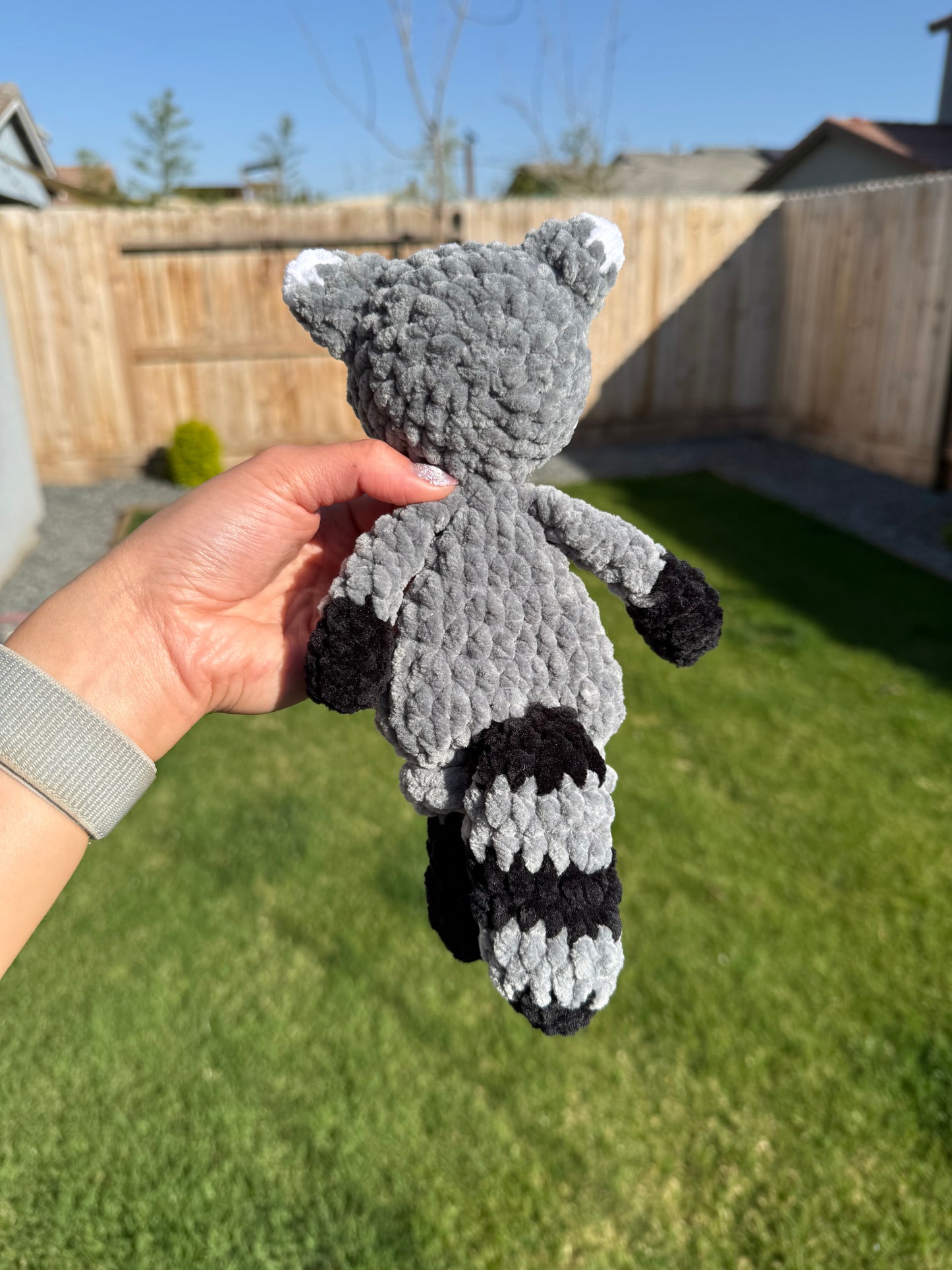 Rhodes the Raccoon Mini Snuggler Plushie