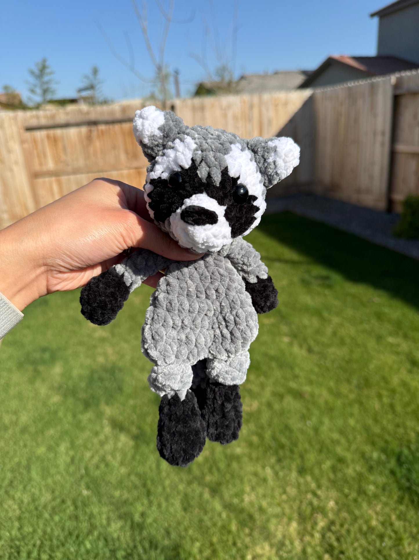 Rhodes the Raccoon Mini Snuggler Plushie