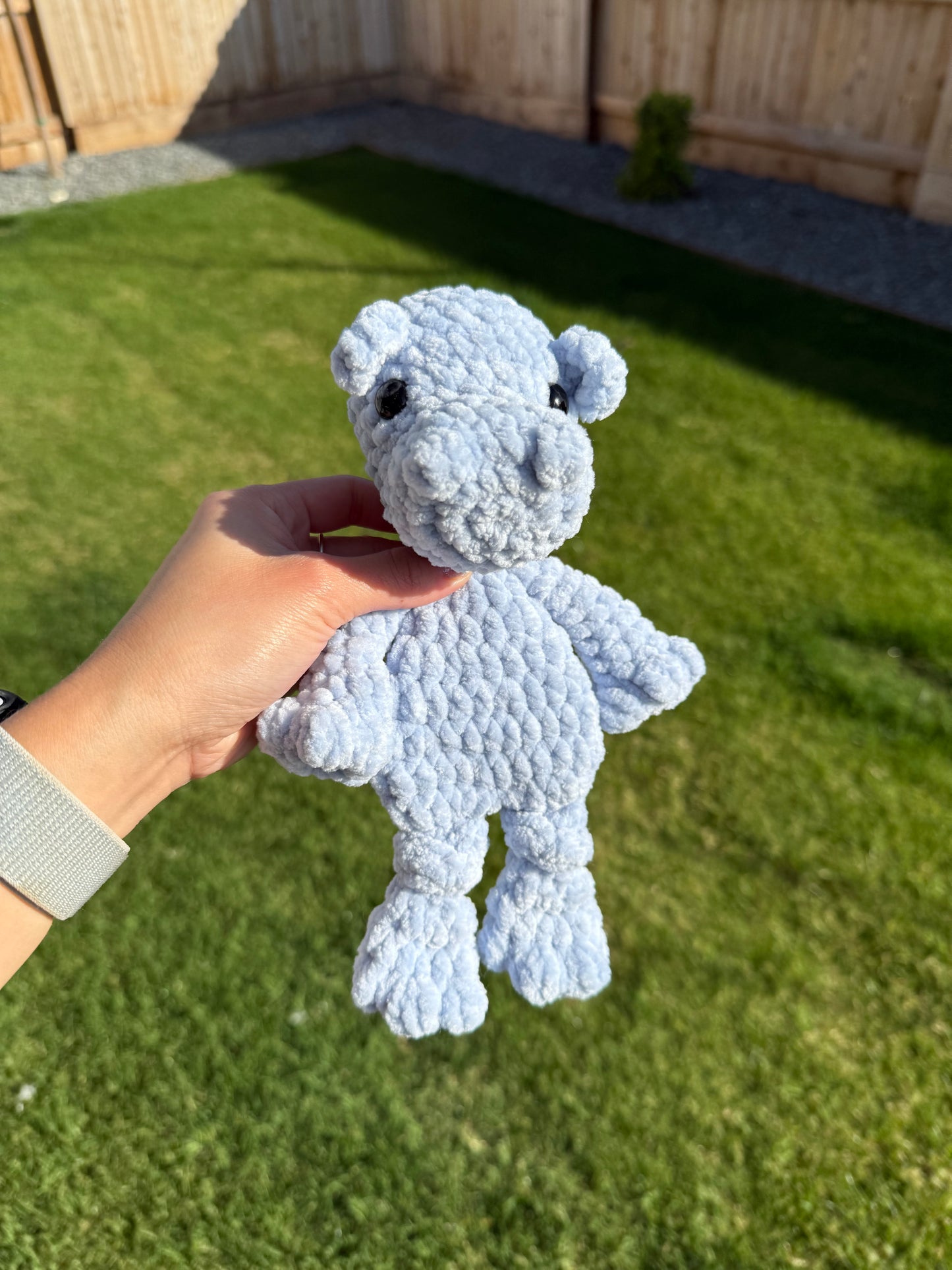 Hoagie the Hippo Mini Snuggler Plushie