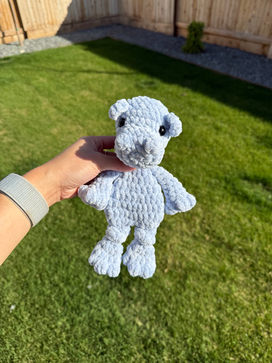 Hoagie the Hippo Mini Snuggler Plushie