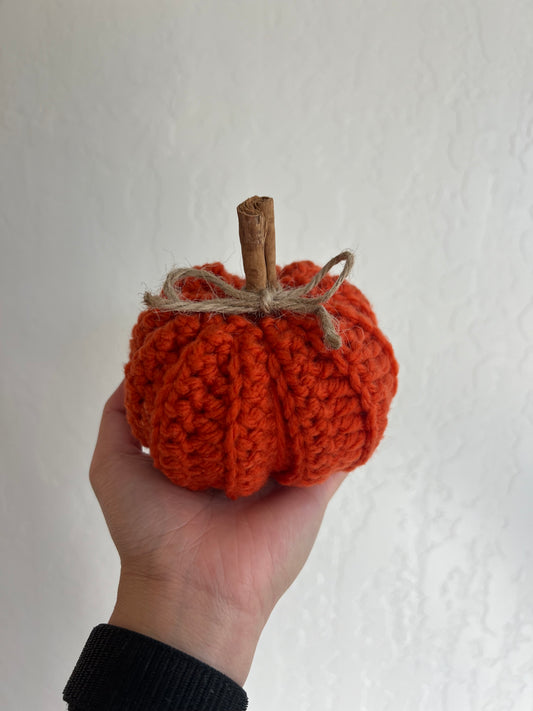 Crochet Pumpkin - Orange