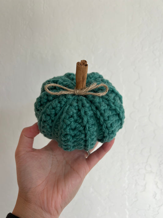 Crochet Pumpkin - Green