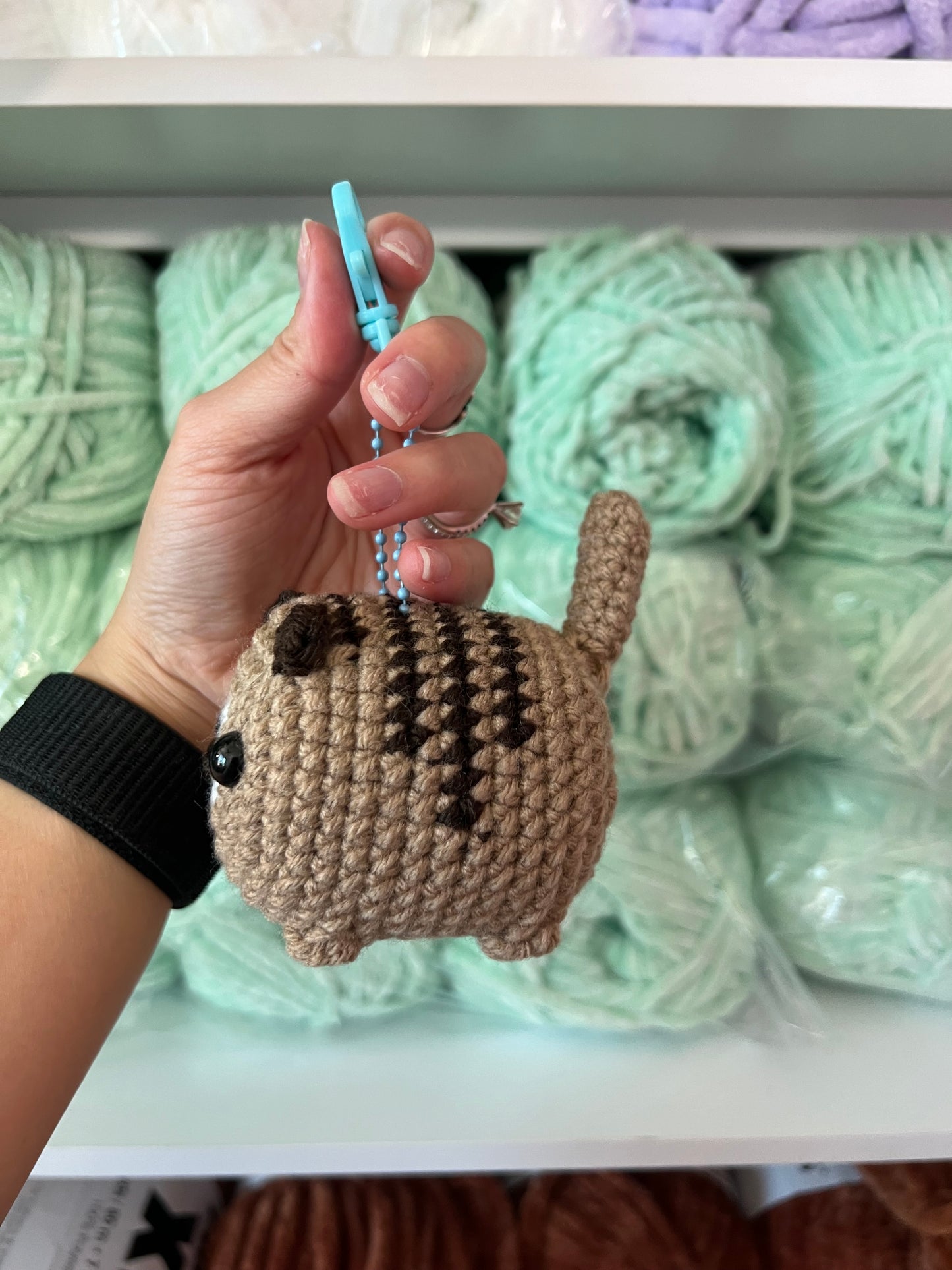 Smores - Loaf Cat Keychain