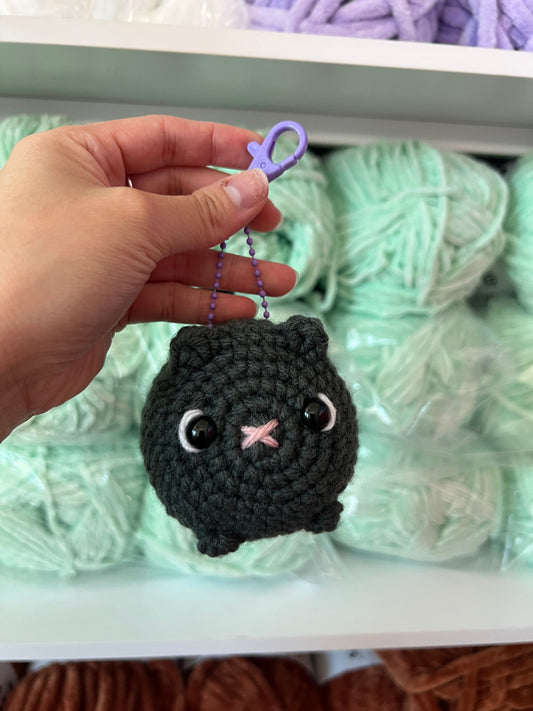 Rosie - Loaf Cat Keychain