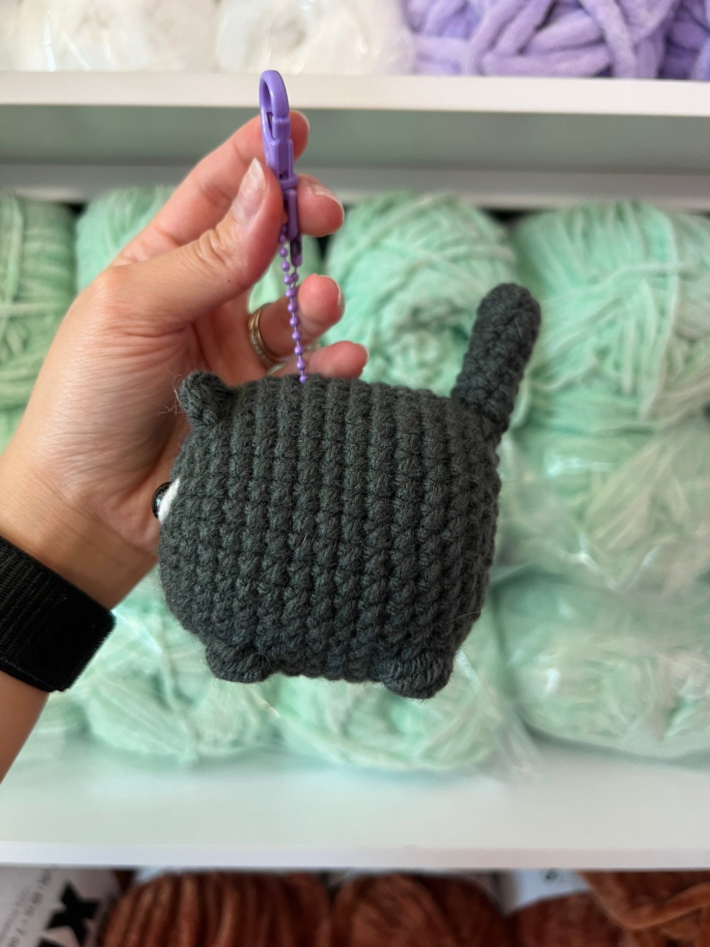 Rosie - Loaf Cat Keychain