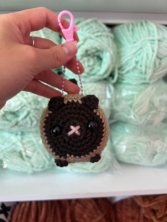 Simon - Loaf Cat Keychain