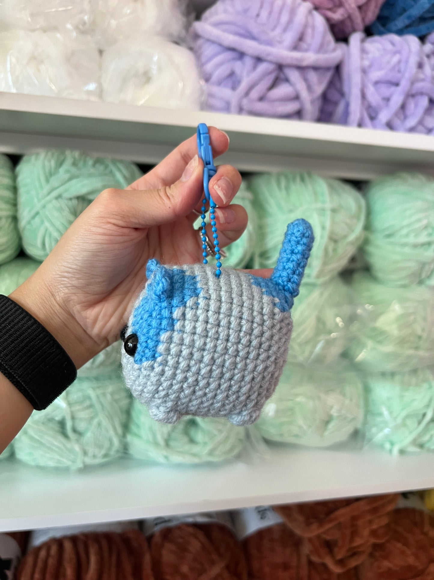 Bluey - Loaf Cat Keychain