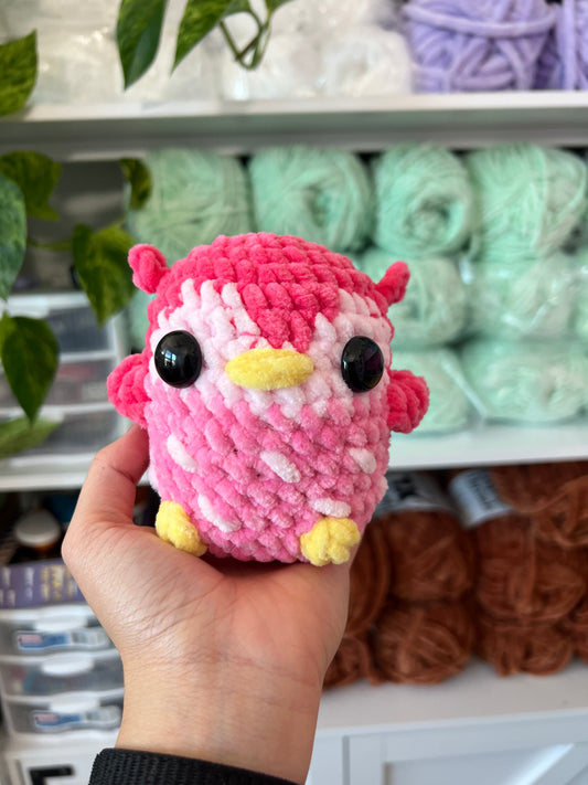 Mini Baby Owl - Pink