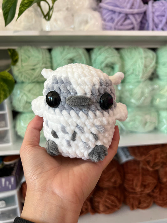 Mini Baby Owl - White