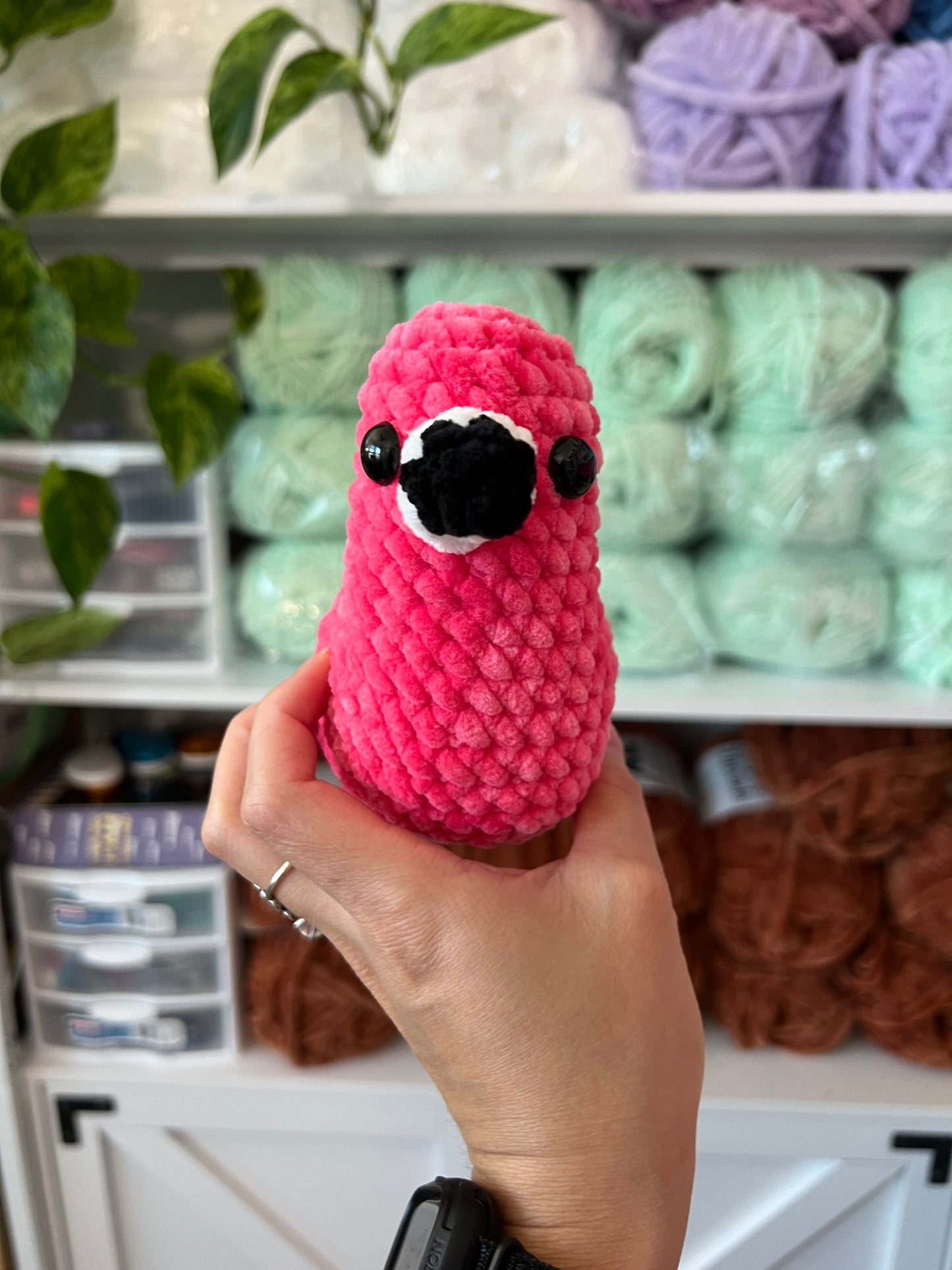 Flamingo - Mini Loaf Bird