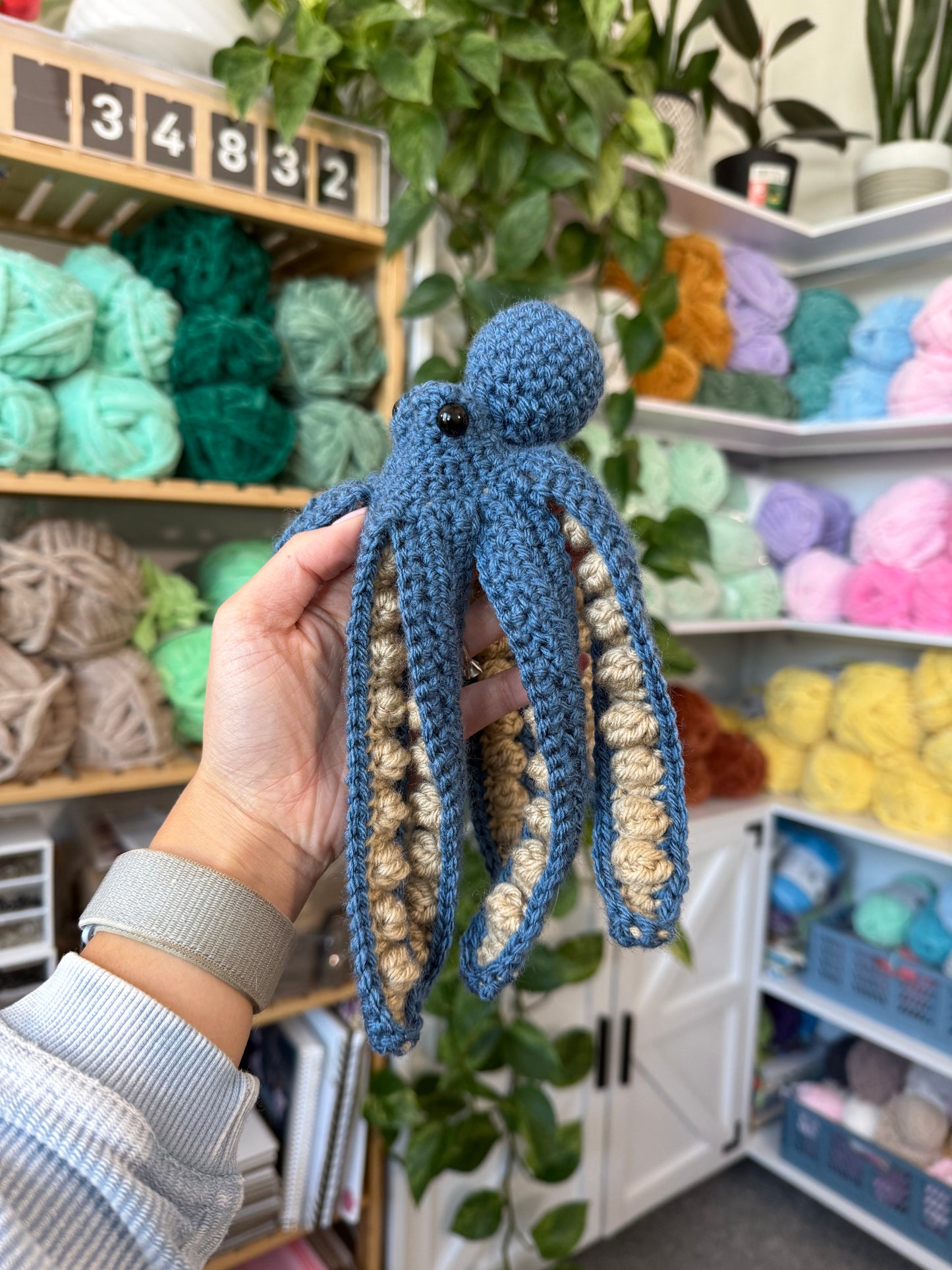 Mini Octopus Plushie (Acrylic)
