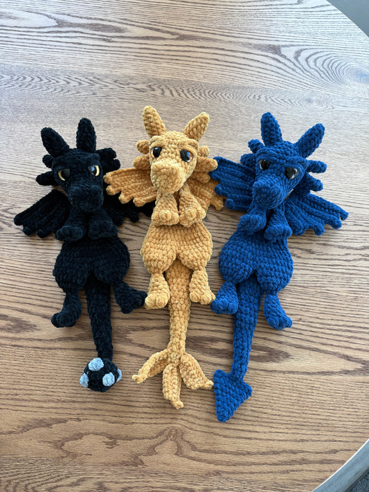 3-in-1 Dragon Snuggler Pattern