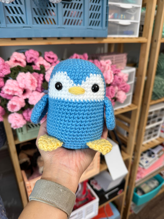 Mini Acrylic Penguin Plushie