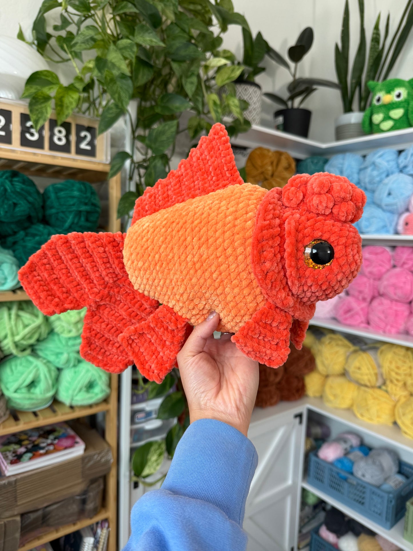 Greta the Goldfish Pattern