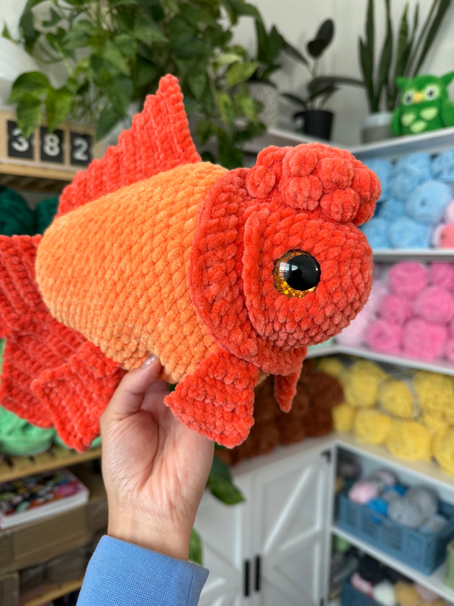 Greta the Goldfish Pattern