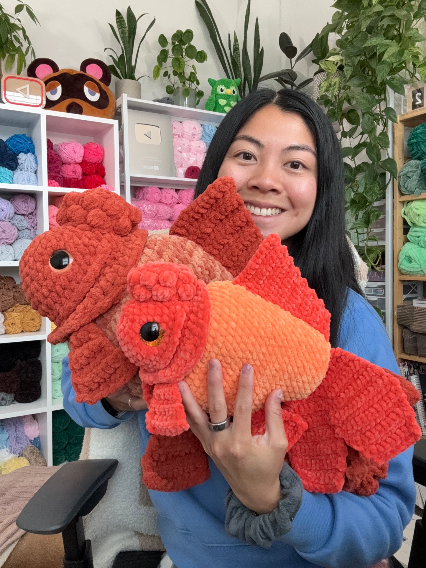 Greta the Goldfish Pattern