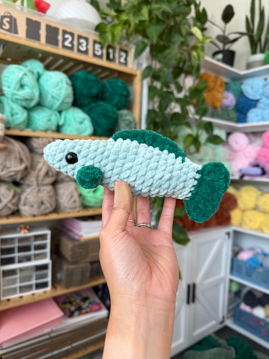Green Candy Fish Plushie