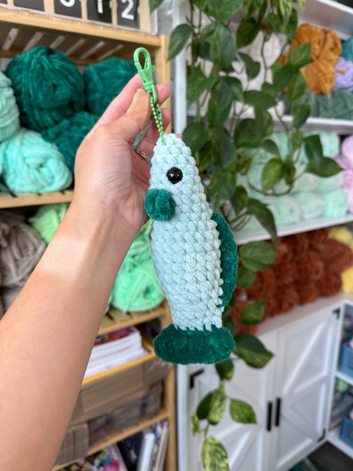 Green Candy Fish Plushie