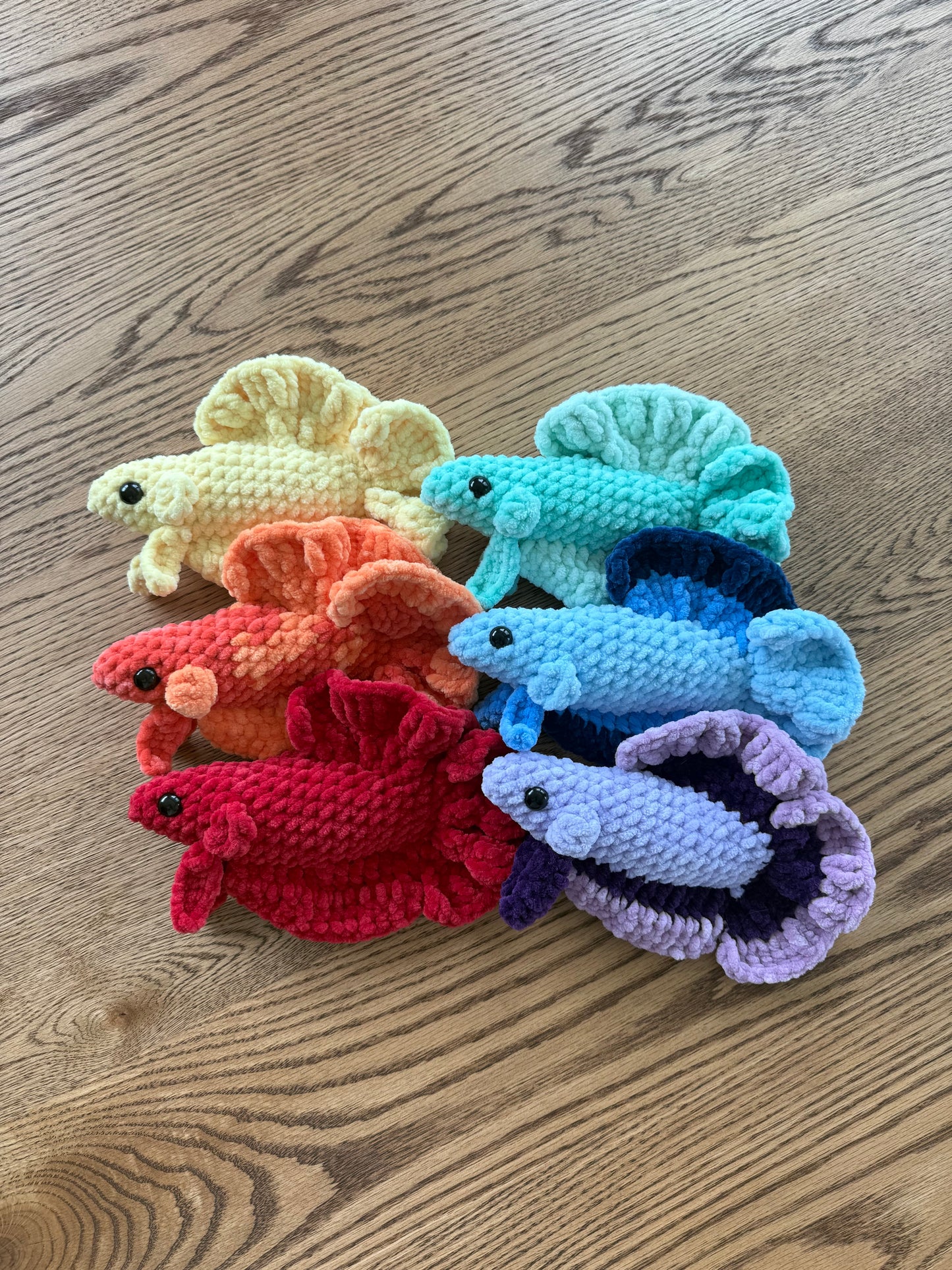 No Sew Betty the Betta Fish Pattern