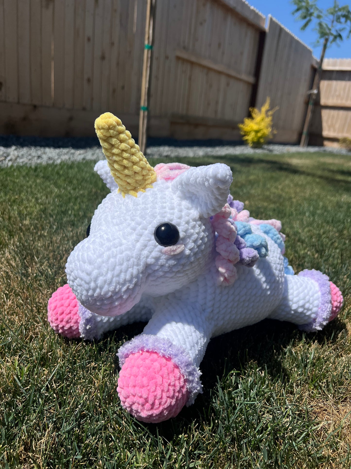 2-in-1 Jumbo Unicorn & Pegasus Crochet Pattern