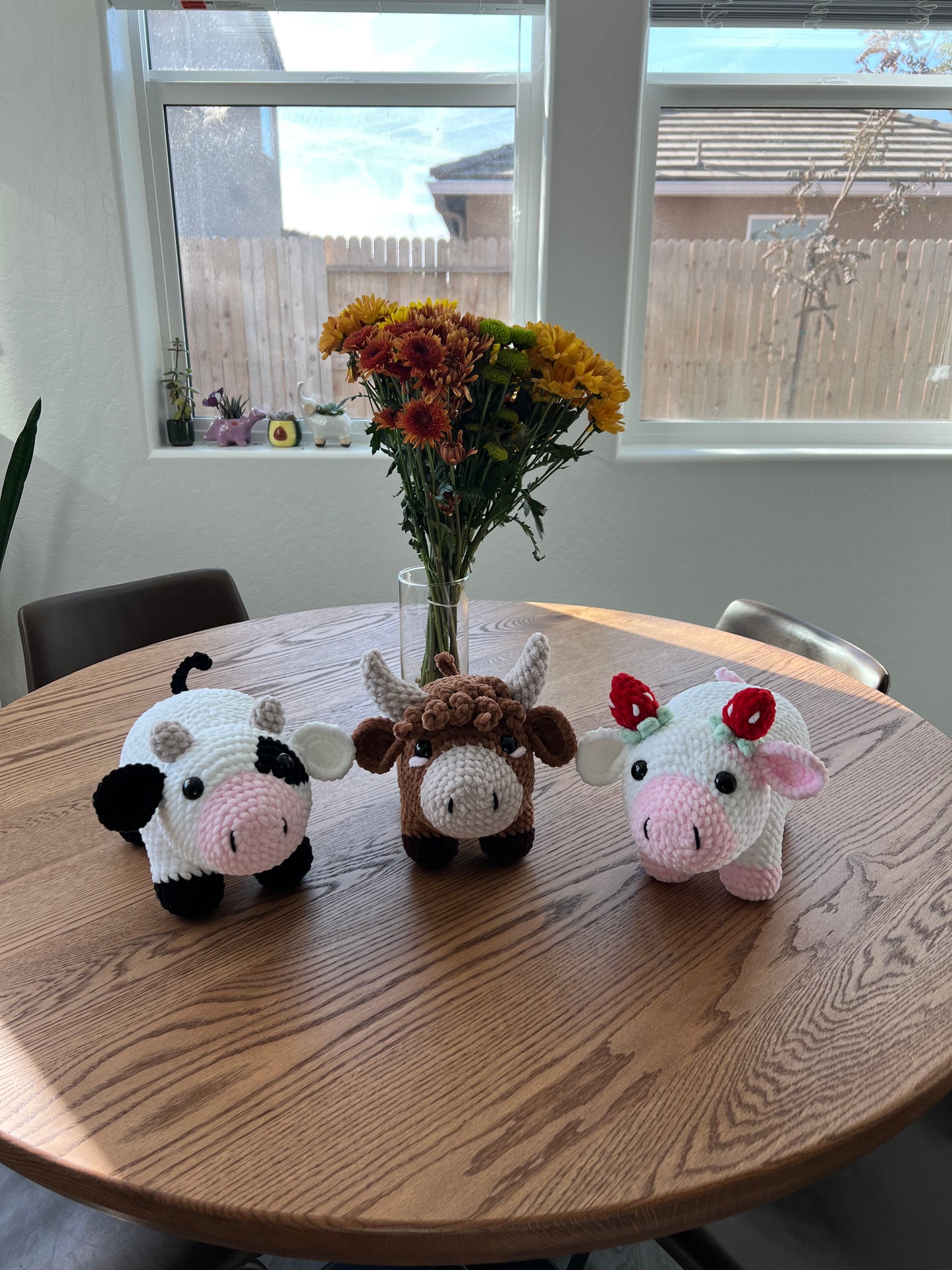 3-in-1 Standing Cow Crochet Pattern