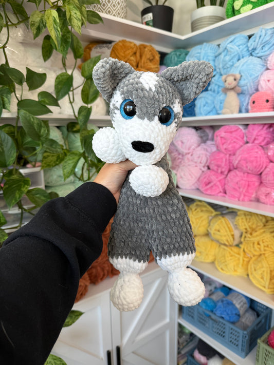 Husky Snuggler Plushie