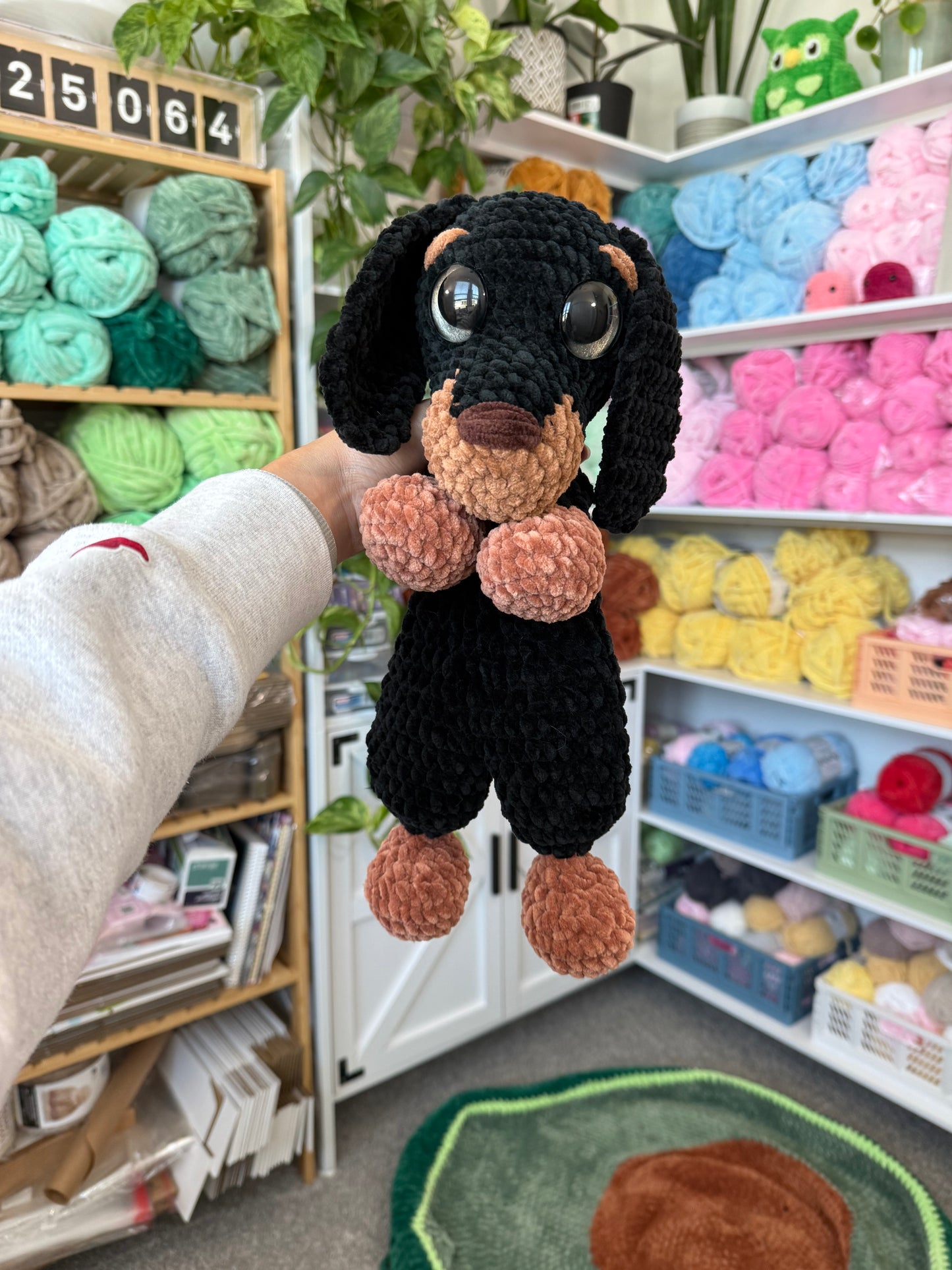 Dachshund Snuggler Plushie