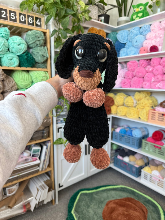 Dachshund Snuggler Plushie
