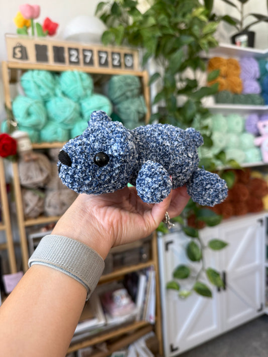 Mini Blue Bear Plushie