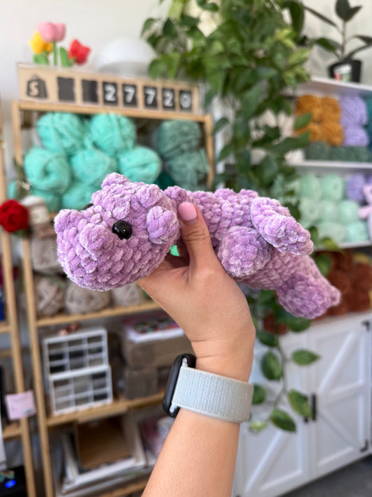 Mini Purple Dragon Plushie