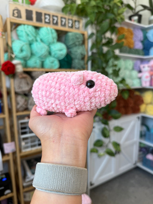 Mini Pink Guinea Pig Plushie