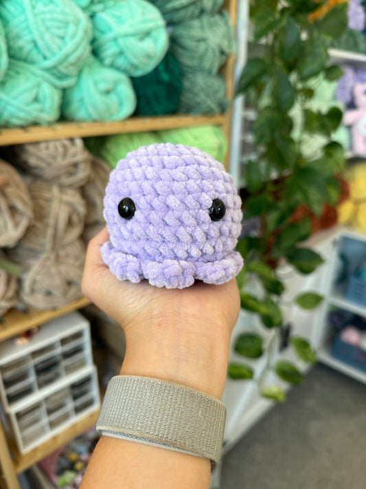 Purple Mini Octopus Plushie