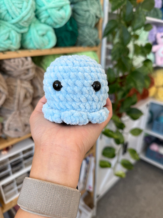 Blue Mini Octopus Plushie