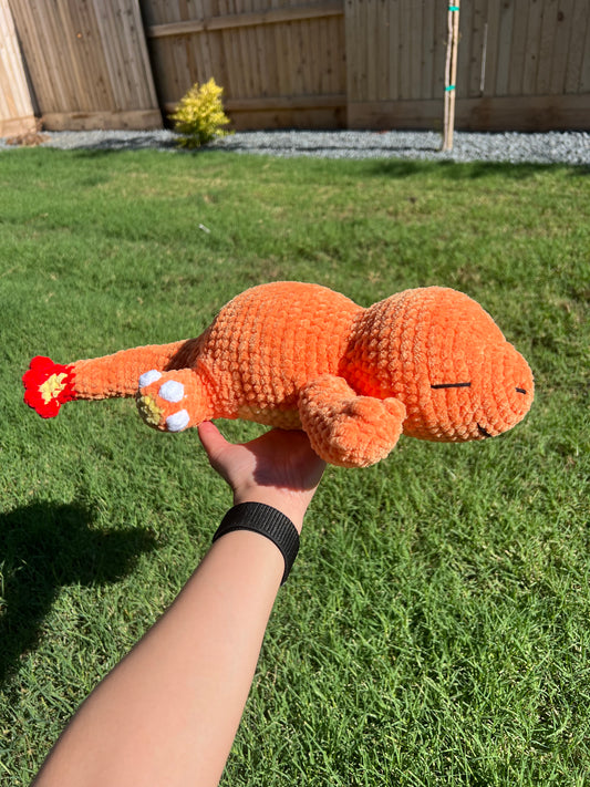 Sleeping Charmander Pokemon