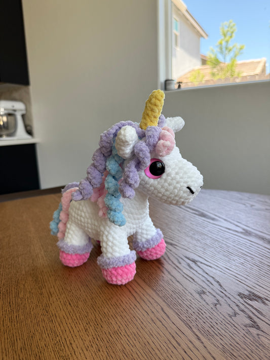 Standing Unicorn Plushie