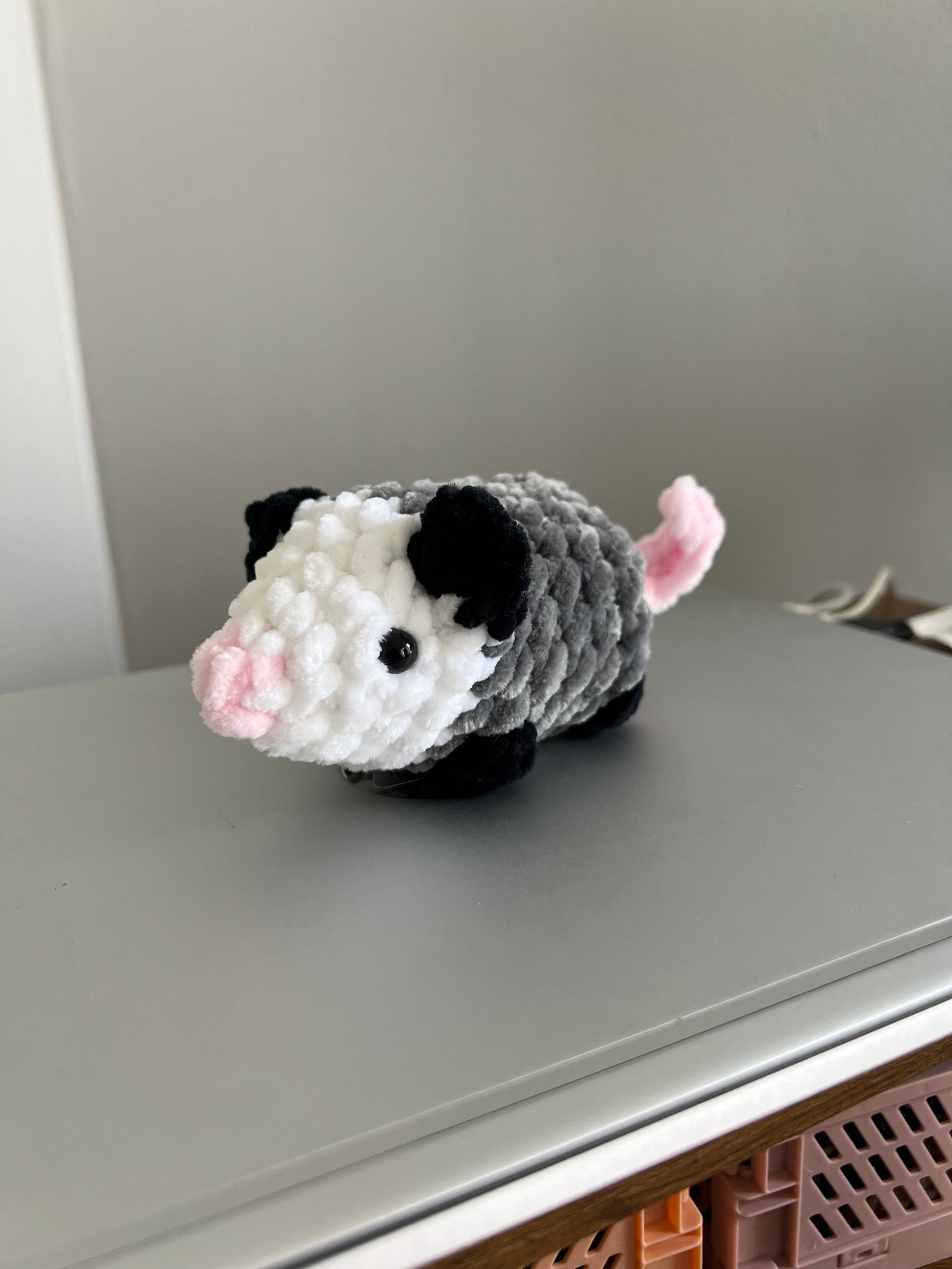 No Sew Mini Opossum Crochet Pattern