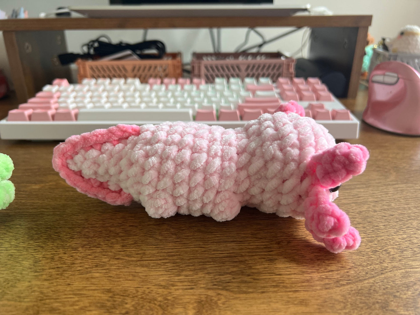 No Sew Mini Axolotl Crochet Pattern
