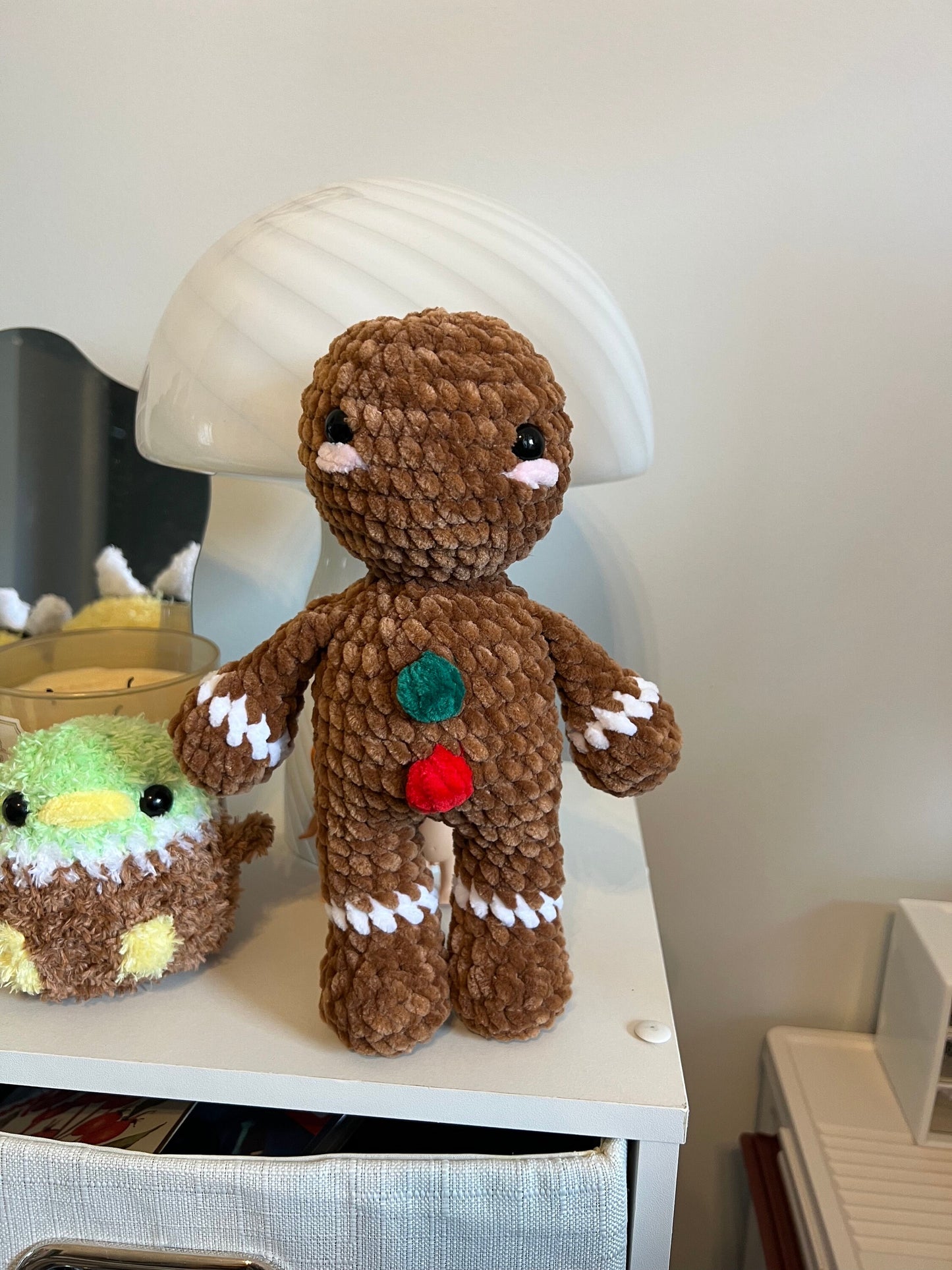 No Sew Gingerbread Man Crochet Pattern