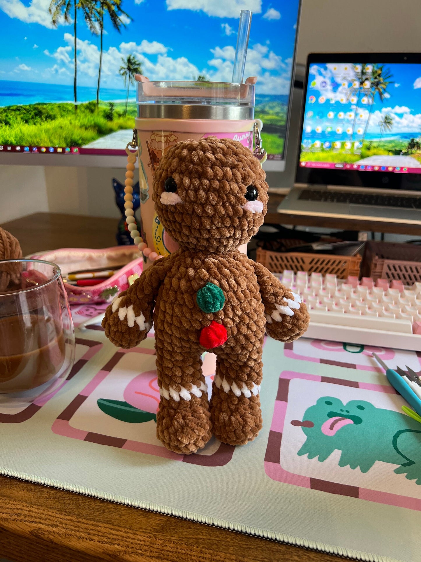 No Sew Gingerbread Man Crochet Pattern