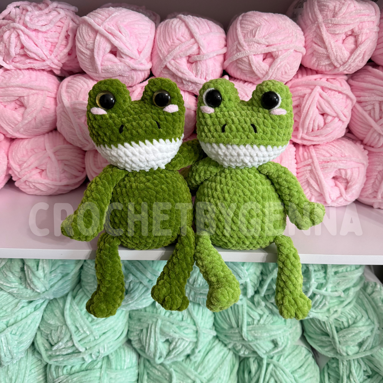 No Sew Frog Crochet Pattern