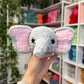 Sitting Elephant Crochet Pattern