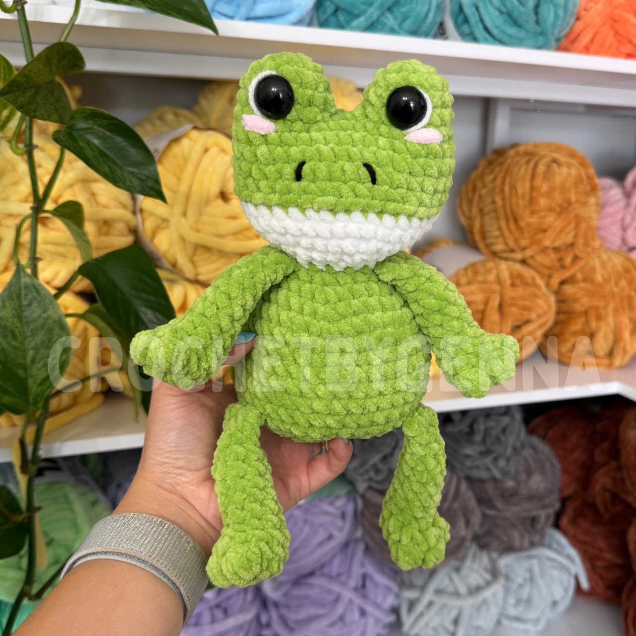 No Sew Frog Crochet Pattern